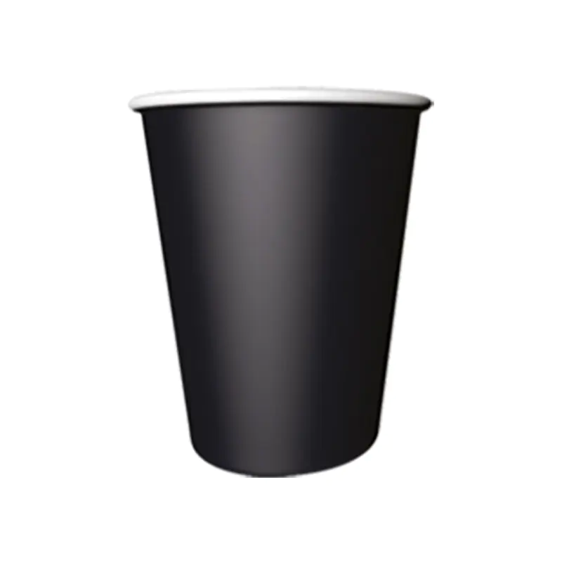 Pastel Black Paper Cup